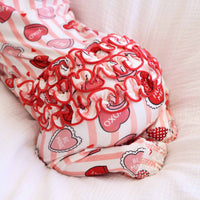 Sweet Like Candy Ruffle Zipper Footie | Pink