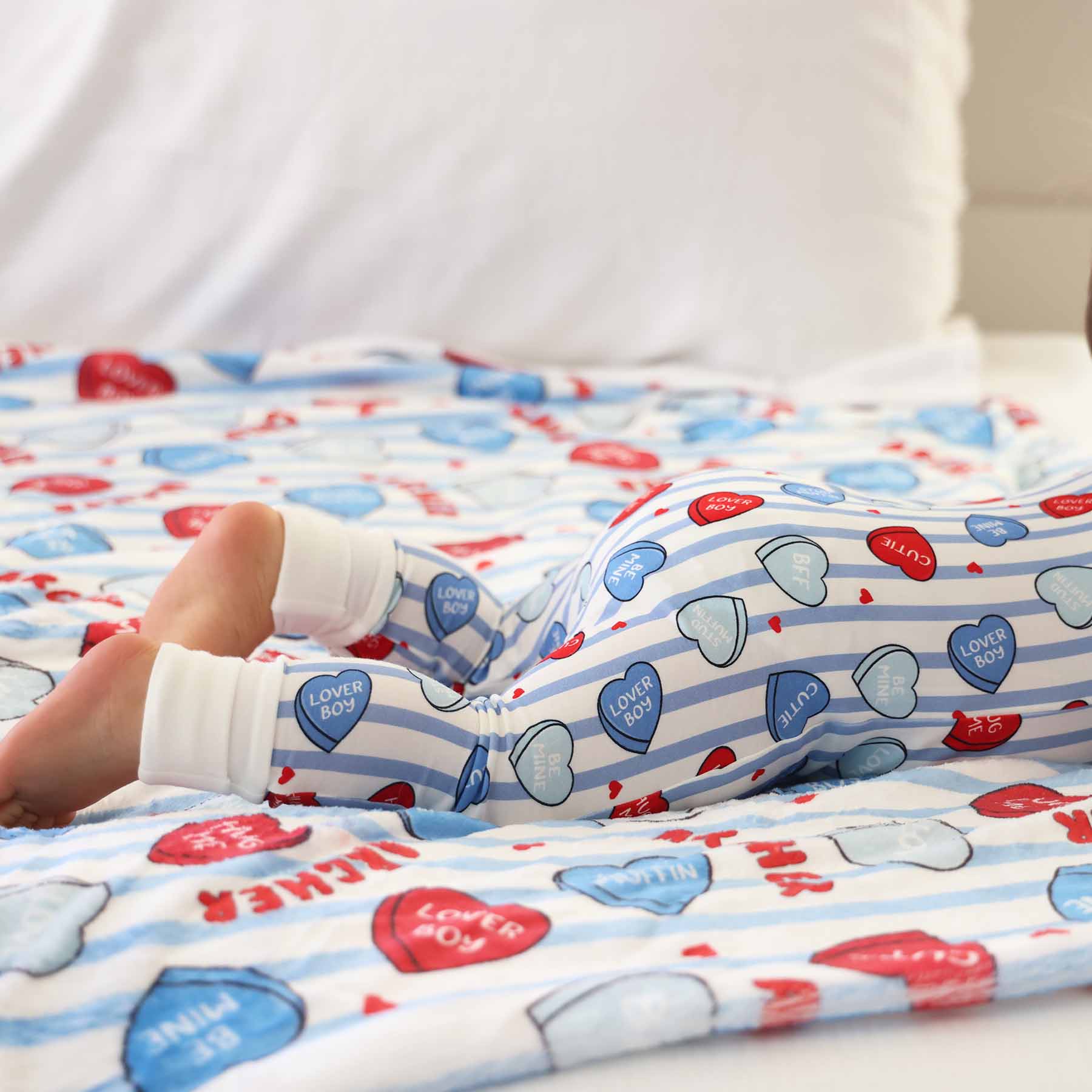 Sweet Like Candy Convertible Zip Romper | Blue