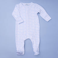 Little Brother Print Footie
