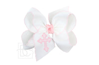 Embroidered Cross Bows