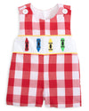 Scribble Gingham Crayon Jonjon