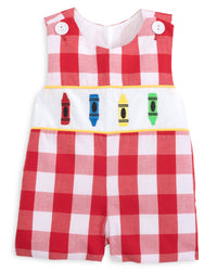 Scribble Gingham Crayon Jonjon