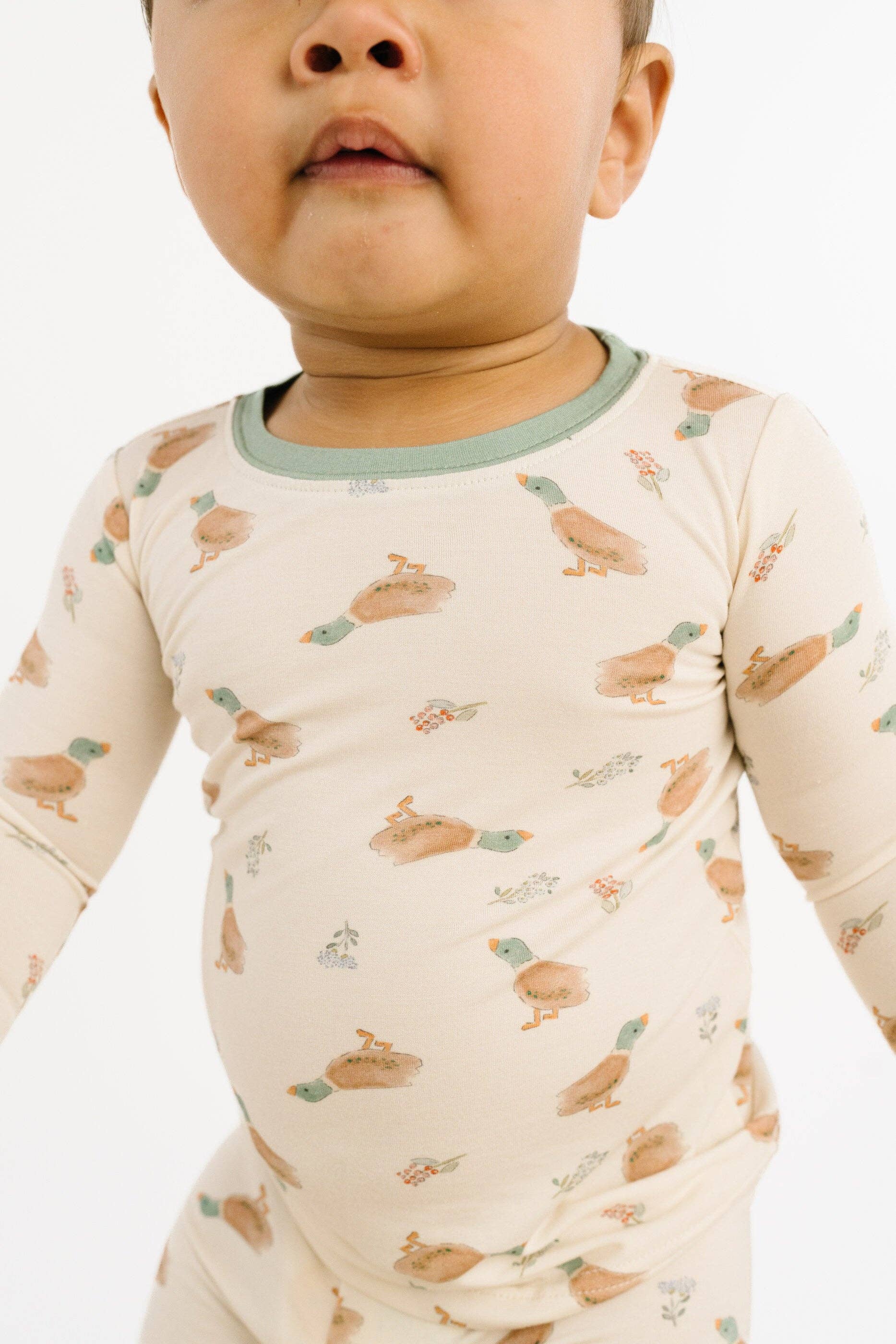 Little Mallard Duck Bamboo Set