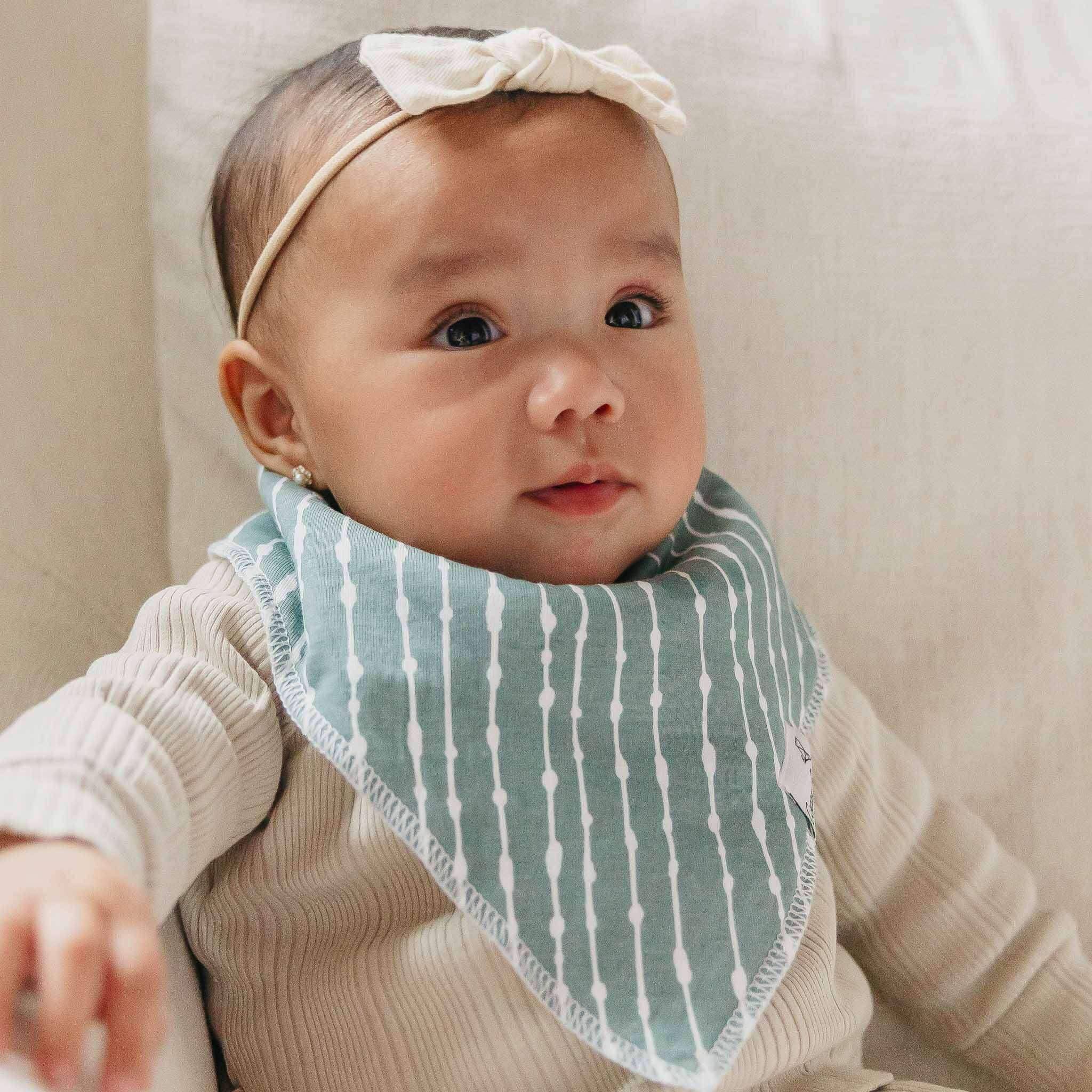 Autumn - 4 Pack Baby Bandana Bibs