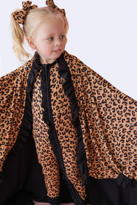 LEOPARD DREAM RUFFLE SLEEPER