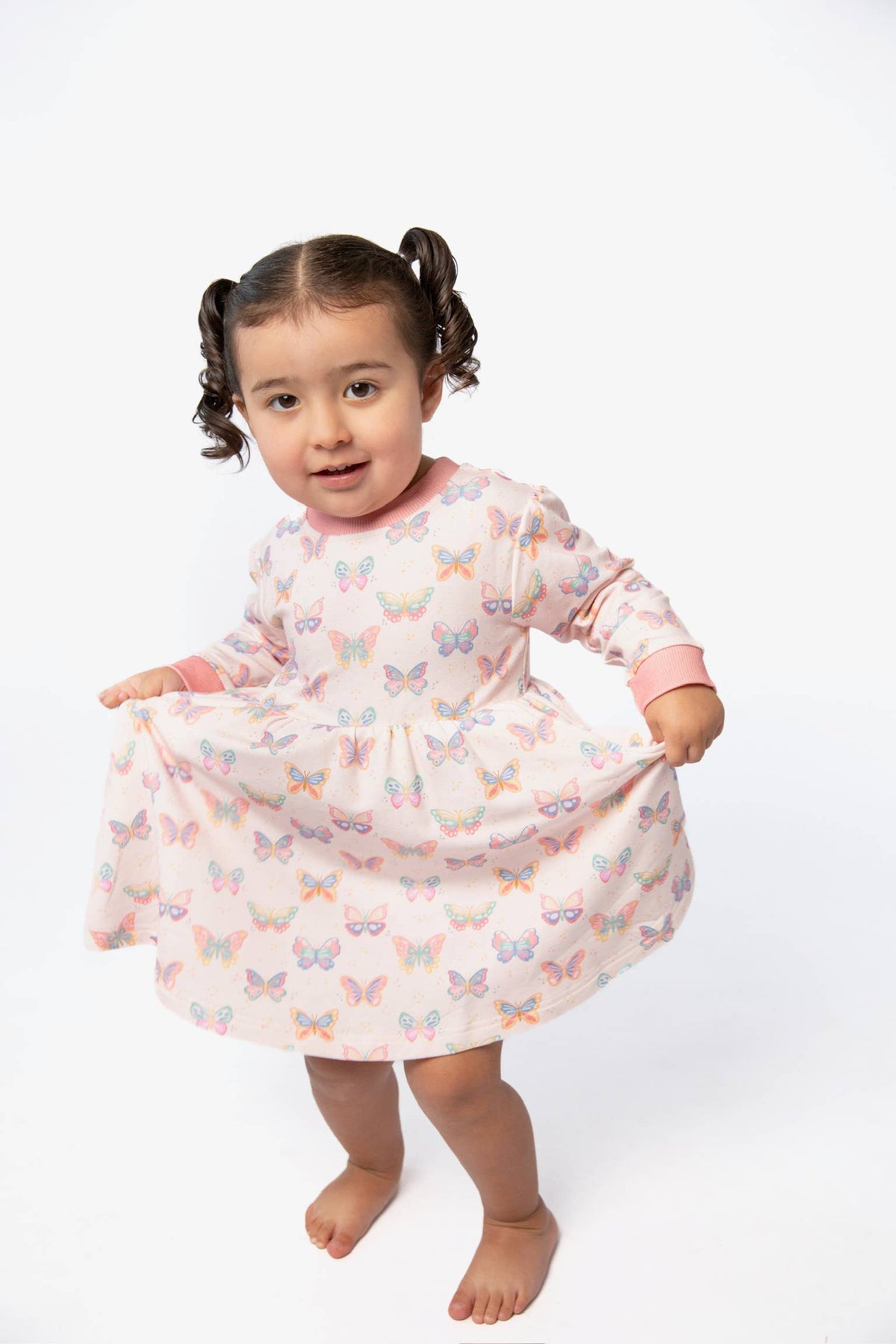 Butterfly Bliss - Sweatshirt Dress