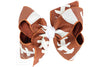 Layered Football Bows