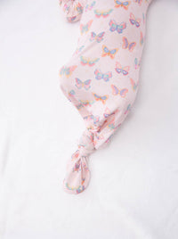 Butterfly Bliss - Knotted Infant Gown