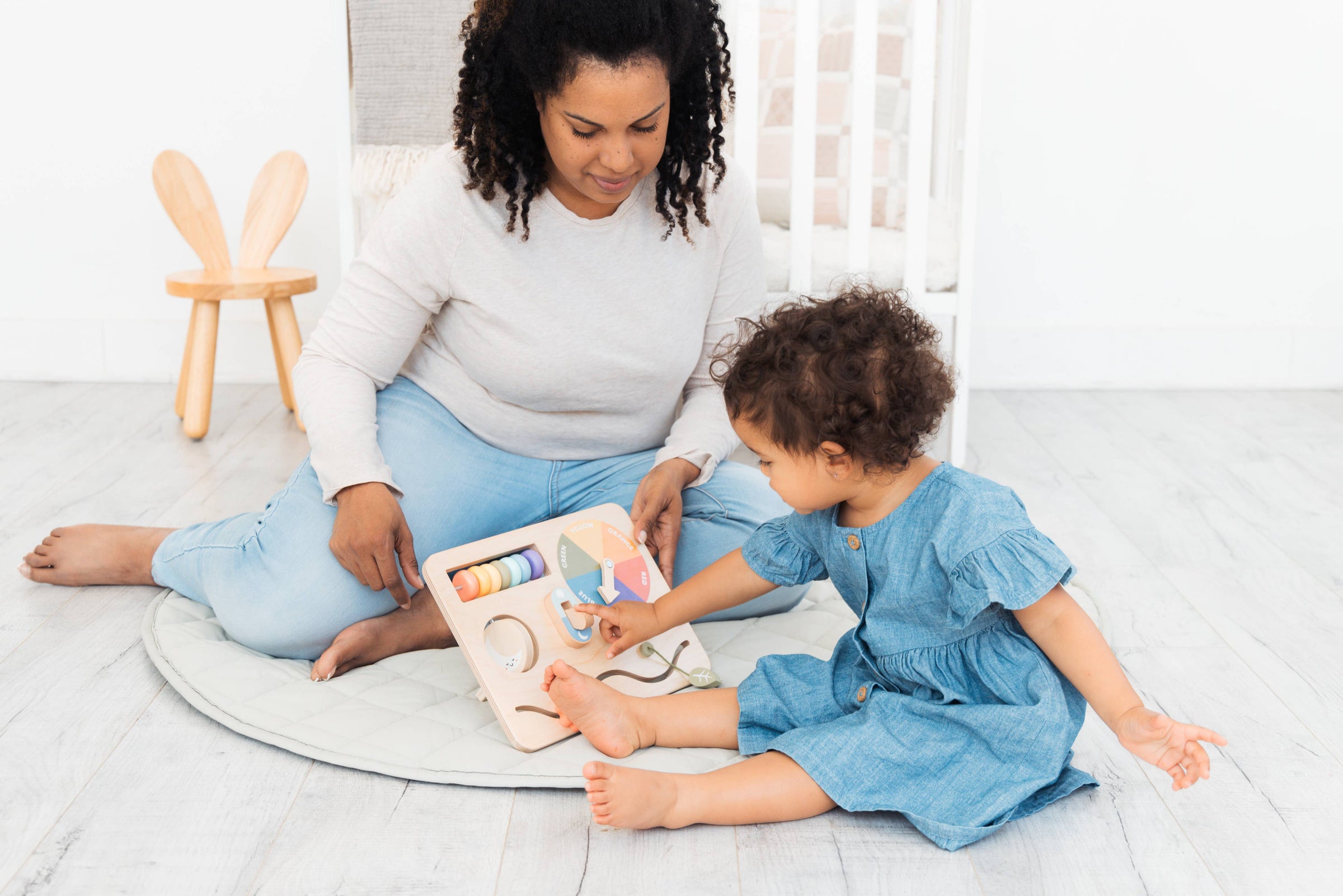 Wooden Interactive Busy Board (Montessori)