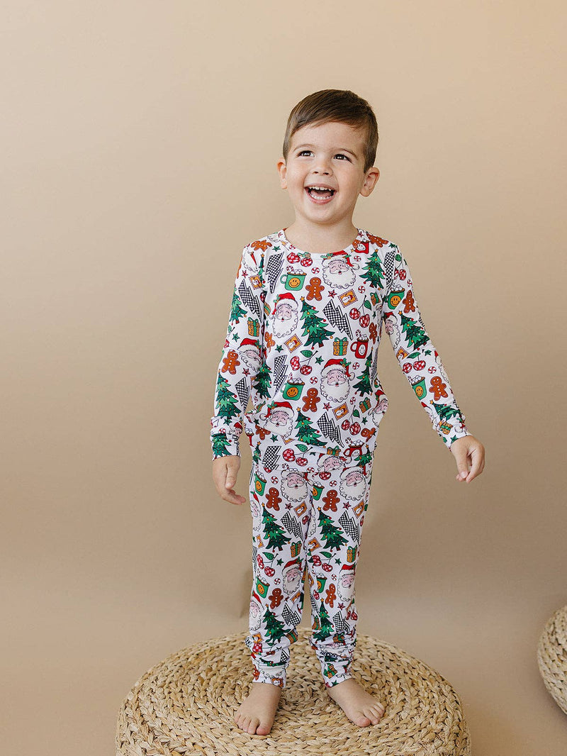Christmas Vibes Bamboo Two Piece Set