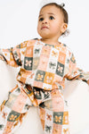 Bow Patchwork Sweatsuit