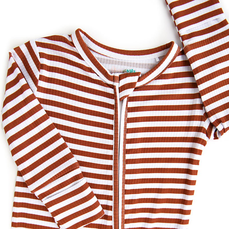 Chase Brown Ribbed Sleeper