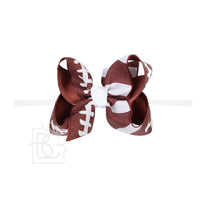Football Bow w/Pantyhose Headband