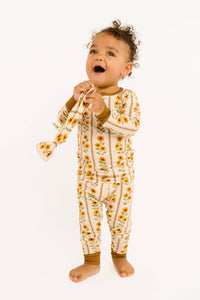 Sunflower Stripe Bamboo Set