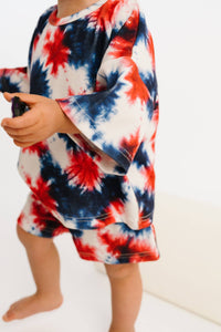 Firecracker Tie Dye Slouchy Set