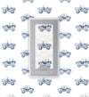 Indigo Monster Trucks Cotton Swaddle