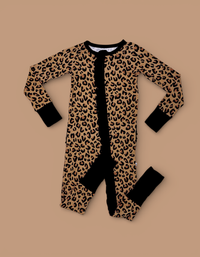 LEOPARD DREAM RUFFLE SLEEPER