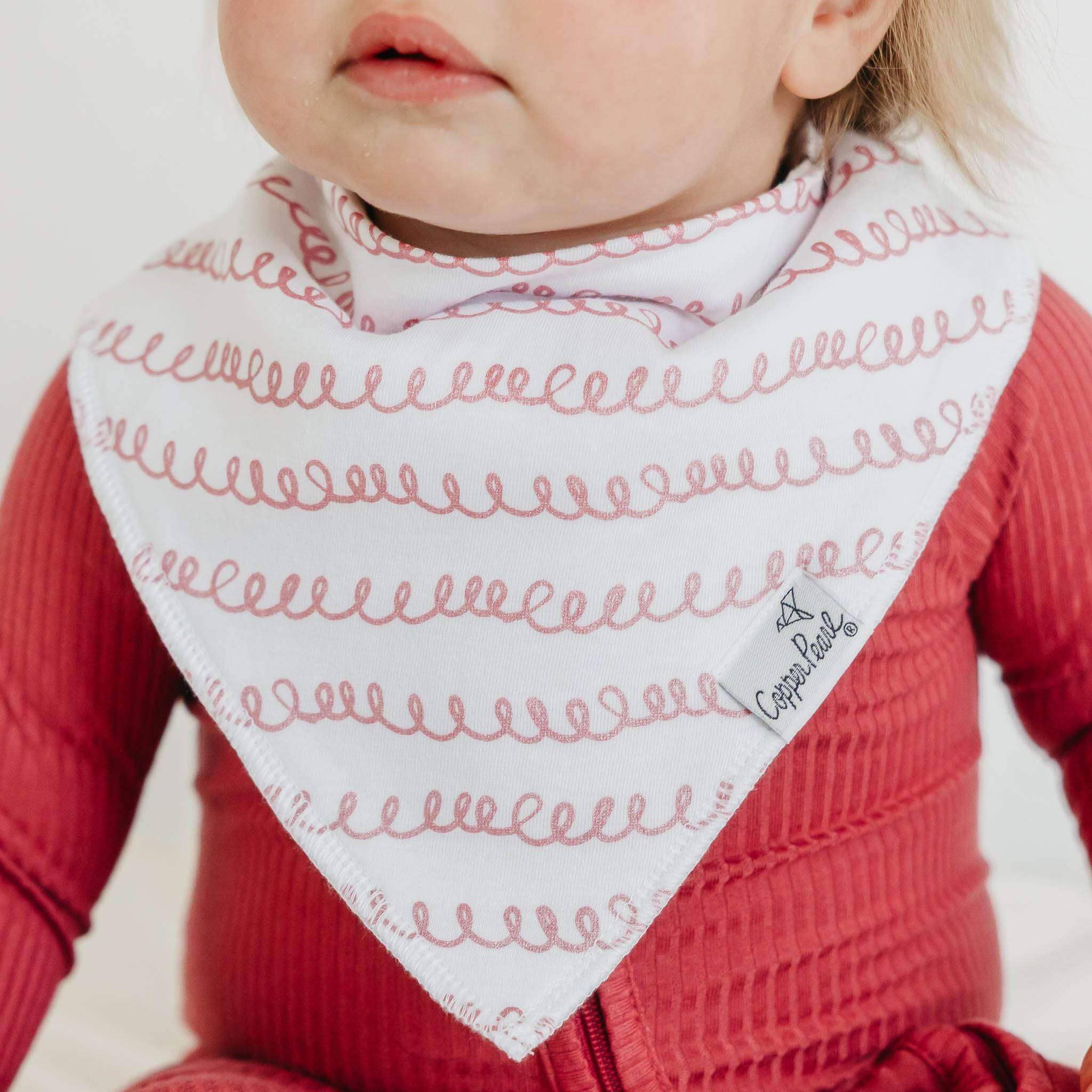 Lola - 4 Pack Baby Bandana Bibs