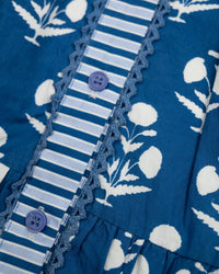 Midnight Bloom Block Print Bubble