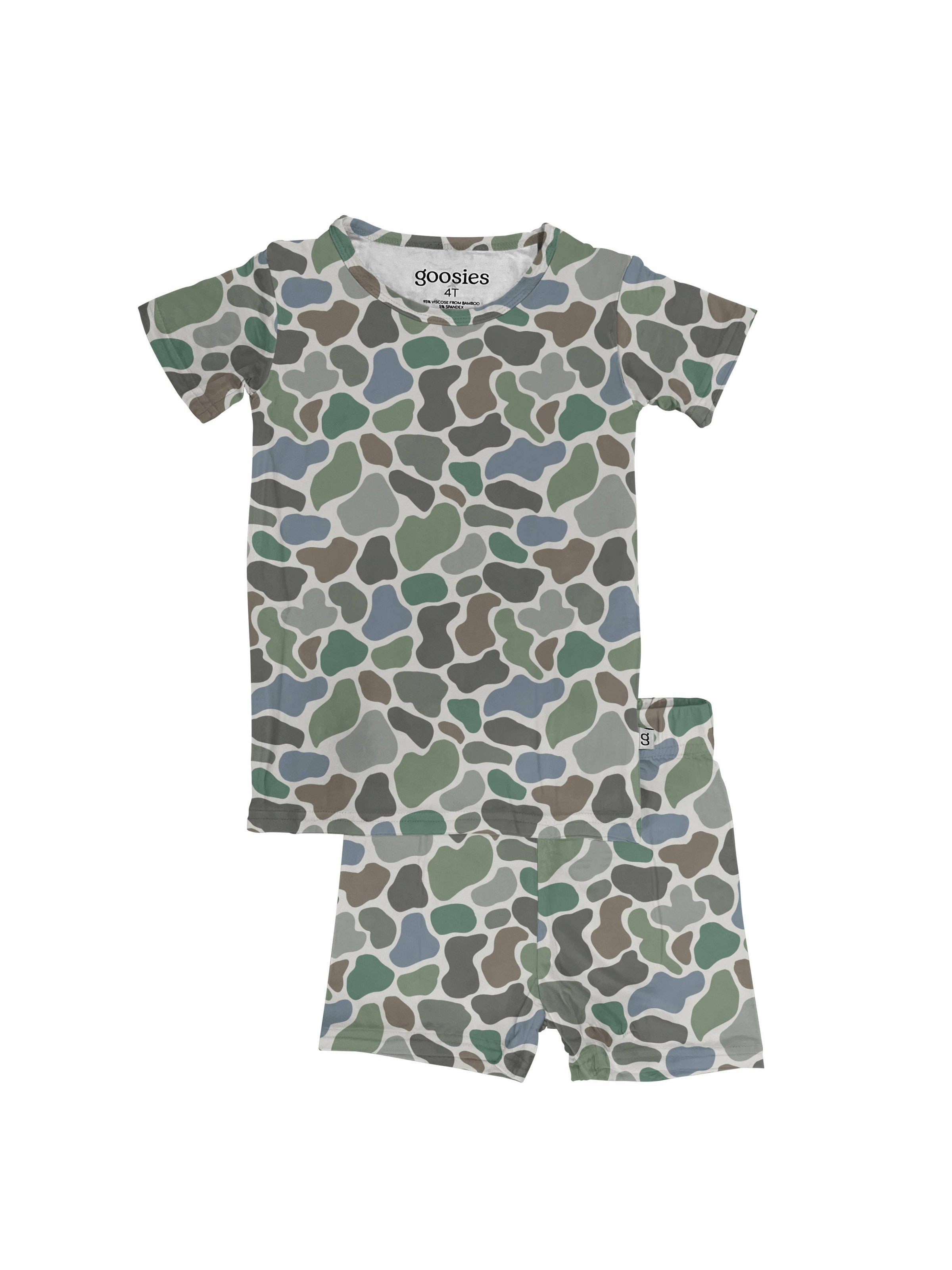 Short Sleeve 2pc PJs - Camo