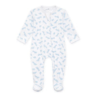Choo Choo Train Print Footie