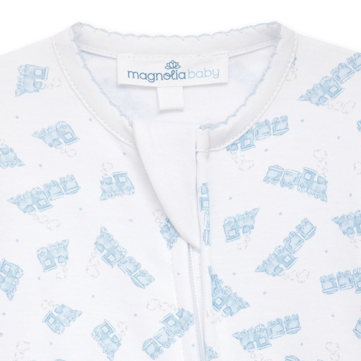 Choo Choo Train Print Footie