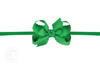 Nylon Headband w/ Scalloped Bow (Mult. Colors)