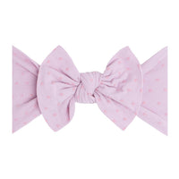 Baby Bling® Shabby Dot Knot soft nylon headband
