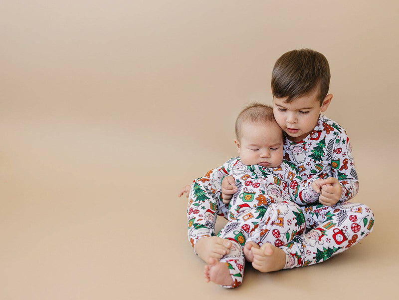 Christmas Vibes Bamboo Two Piece Set
