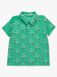 Golf Cart Cruisers Knit Short Sleeve Performance Polo