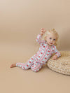 Retro Candy Cane Bamboo Two Piece Set