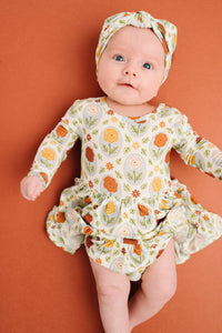 Rustic Meadow Bodysuit Bamboo Dress