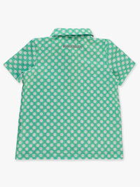 Tiny Tee Time Knit Short Sleeve Performance Polo