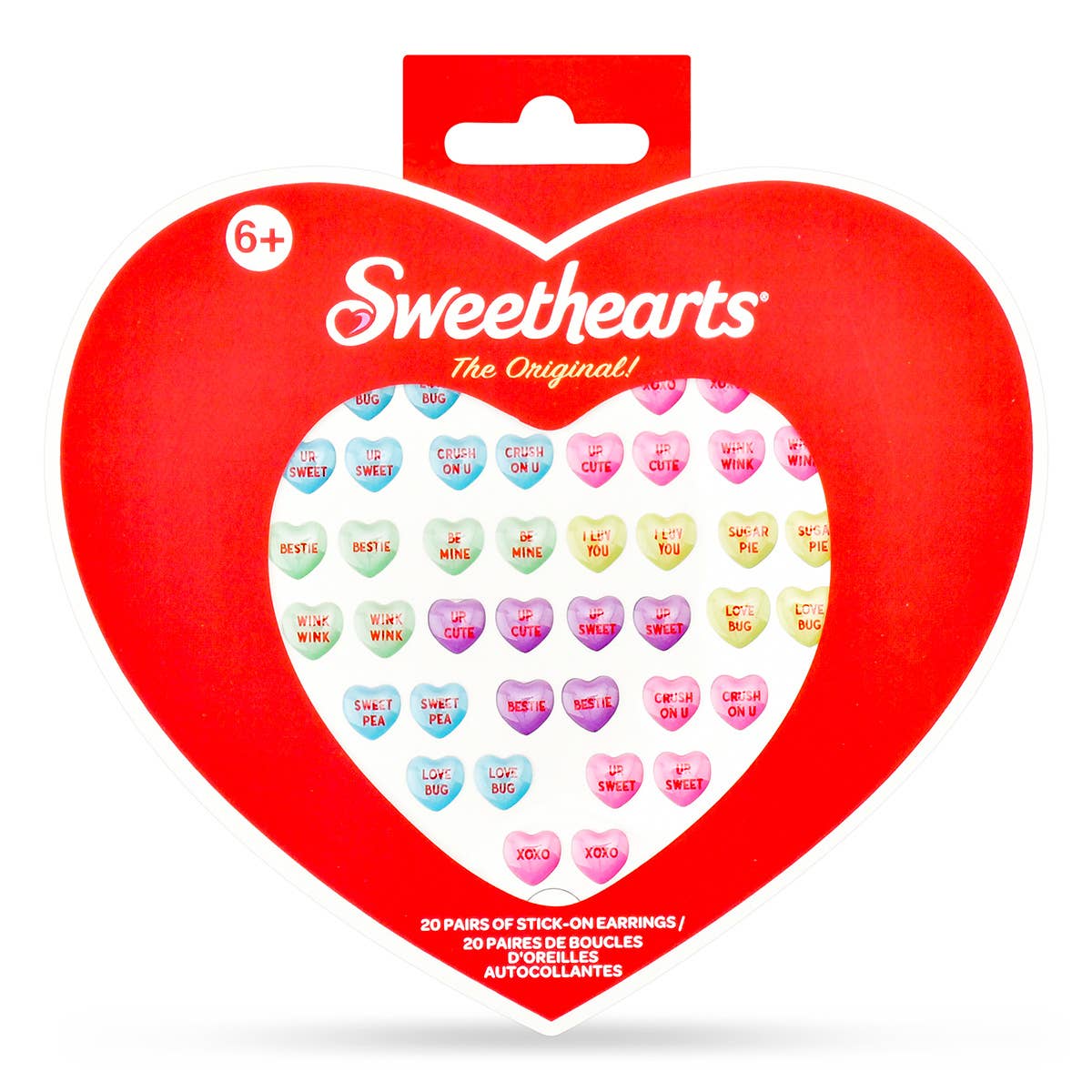 Sweethearts Stick-on Earrings