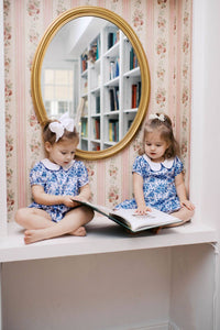Bailey Blue Toile Dress