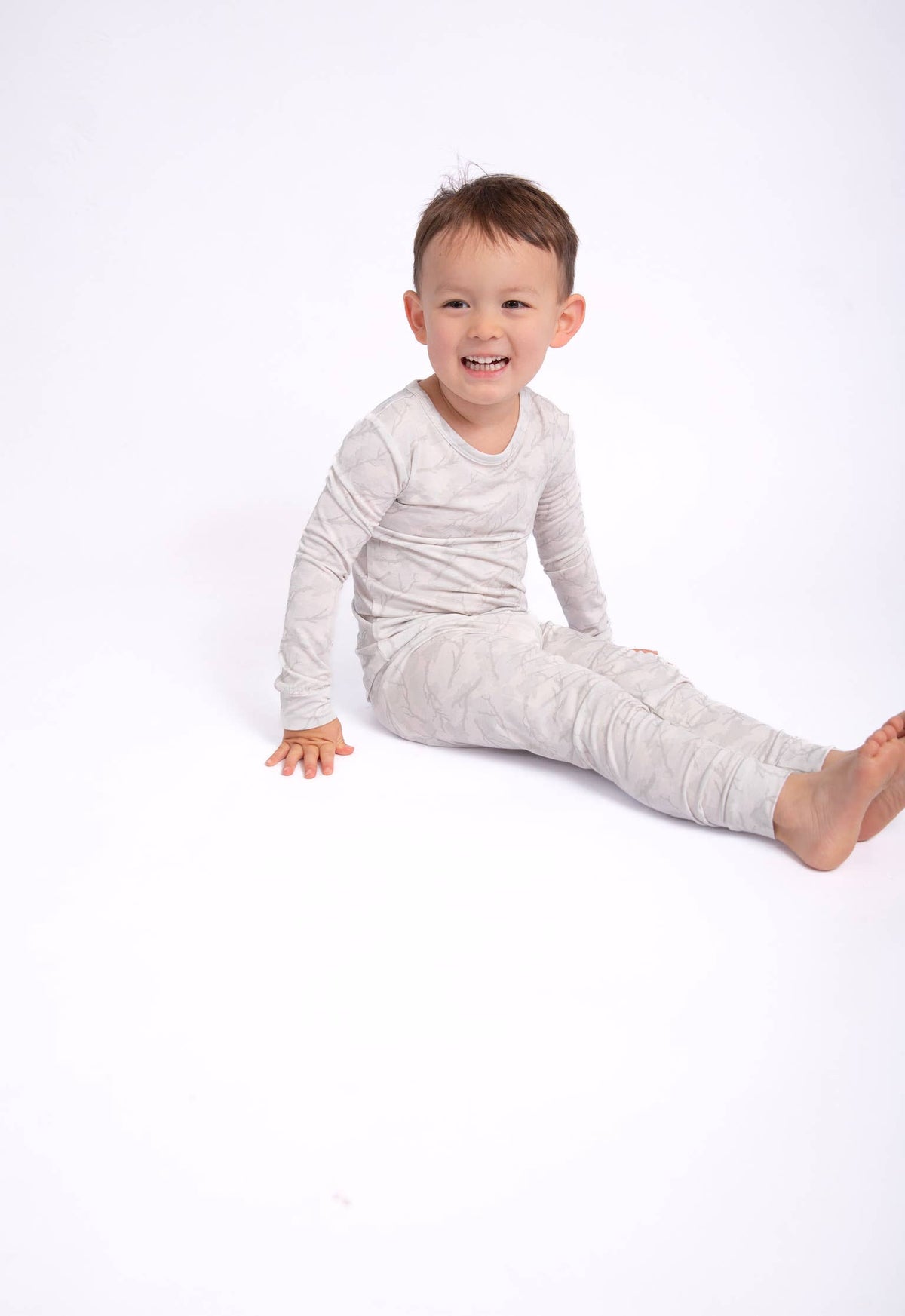 Driftwood Camo- LS/Pants Toddler Pajamas