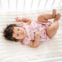 Little Wranglers Bubble - Dusty Rose