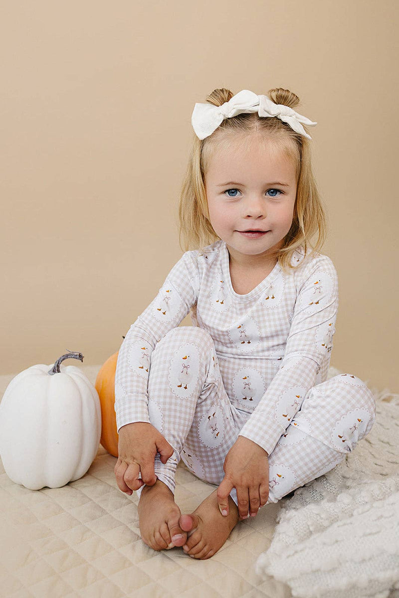 Gingham & Goose Bamboo 2 Piece Set