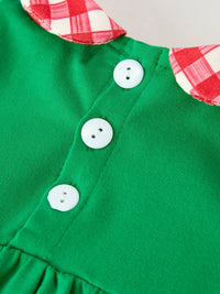 Christmas "Mean One" Embroidered Bubble