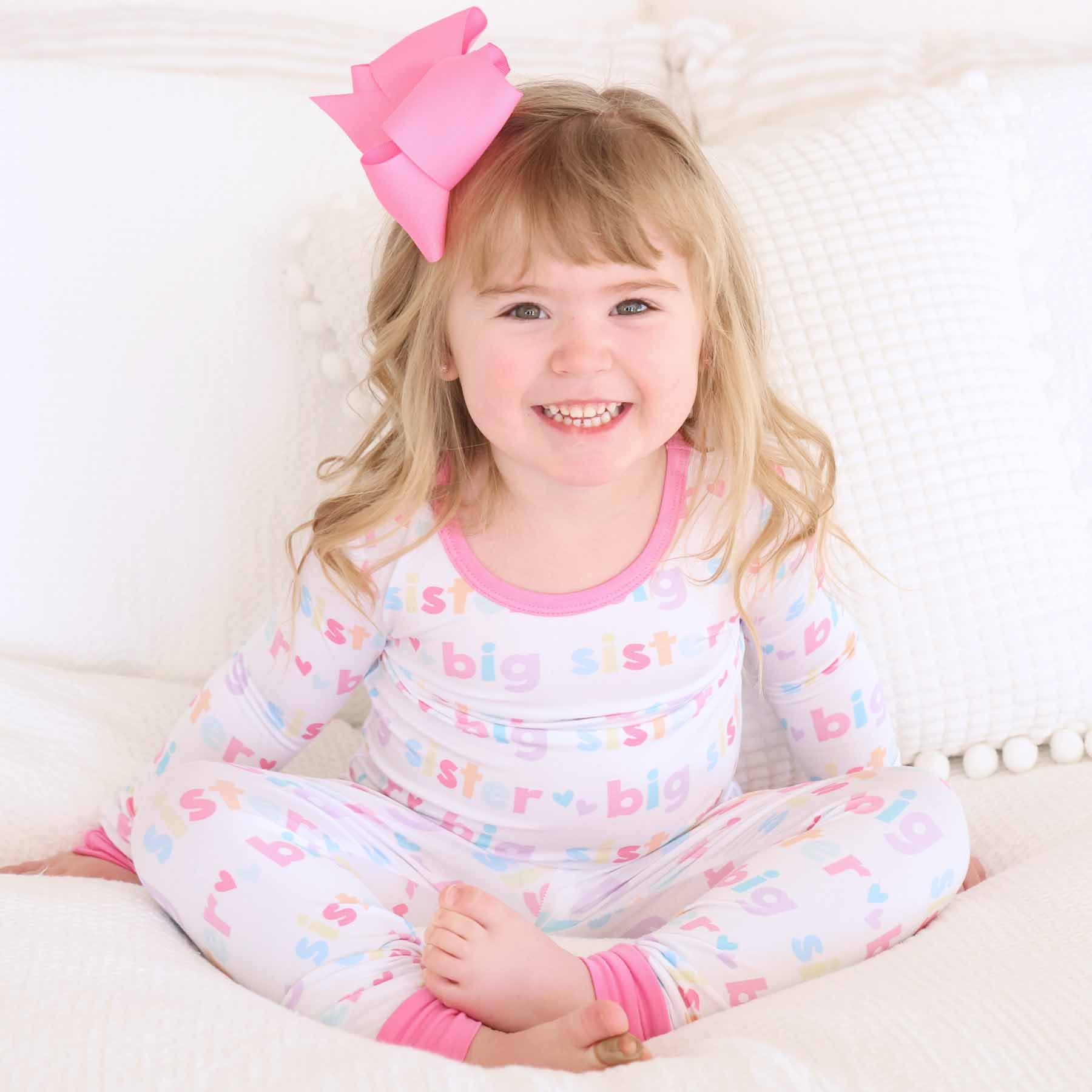 Big Sister Two Piece Pajama Set