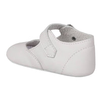 Darcy Crib-White Leather