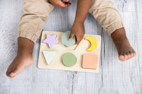Wooden Shapes Puzzle (Developmental Learning Toy)