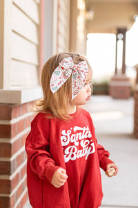 Santa Baby Christmas Sweatshirt Bubble