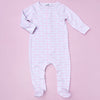 Little Sister Printed Footie: Pink
