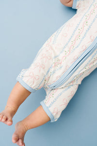 Dainty Bows Bamboo Short Romper