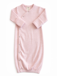 Pink Stripe / Ribbed Gown