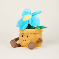 Blue Flower Pot Warmies