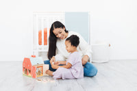 Wooden Barn Shape Sorter Toy