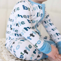 Little Brother Convertible Zip Romper