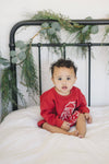 Vintage Santa Sweatshirt Bubble